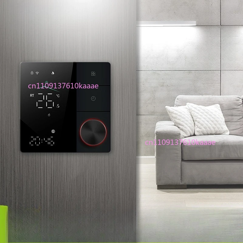 Wireless WiFi Smart Boiler Thermostat Temperature Control Panel, 5A Digital Floor Heating Thermostat for Sauna
Wireless WiFi Smart Boiler Thermostat Temperature Control Panel, 5A Digital Floor Heating Thermostat for Sauna