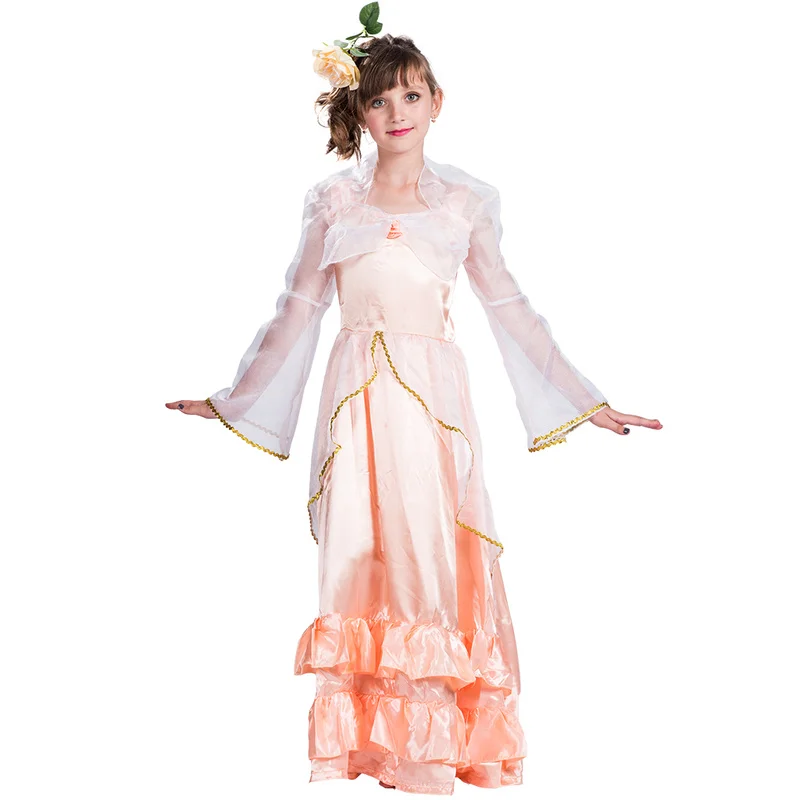 Girl Luxury Court Medieval Princess Dress Halloween Costume Vintage Flower Fairy Dress Party Carnival Easter Purim Fancy Dress
Girl Luxury Court Medieval Princess Dress Halloween Costume Vintage Flower Fairy Dress Party Carnival Easter Purim Fancy Dress