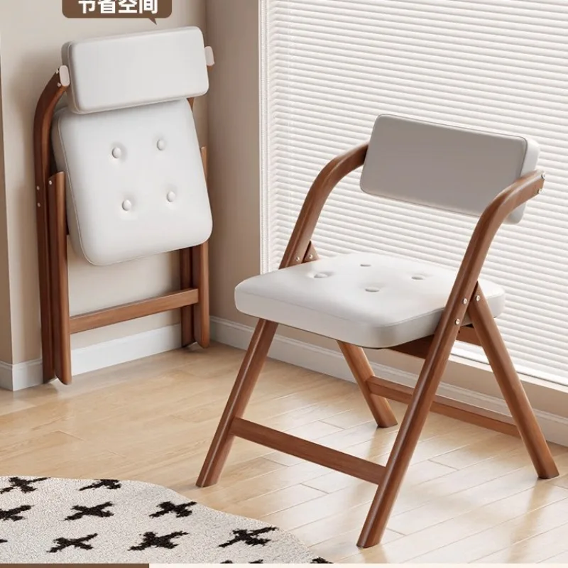 Solid wood folding chair stool household small apartment dining table mahjong office computer portable back
Solid wood folding chair stool household small apartment dining table mahjong office computer portable back