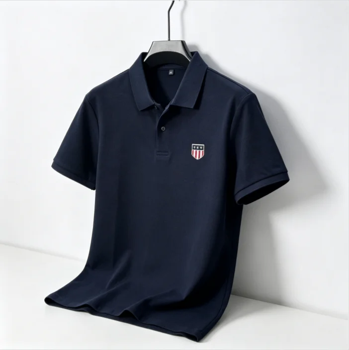 High-End Men's Summer Polo Shirt 3D Embroidery Logo Short Sleeve Breathable Casual Fashion Top for Daily Business Wear
High-End Men's Summer Polo Shirt 3D Embroidery Logo Short Sleeve Breathable Casual Fashion Top for Daily Business Wear