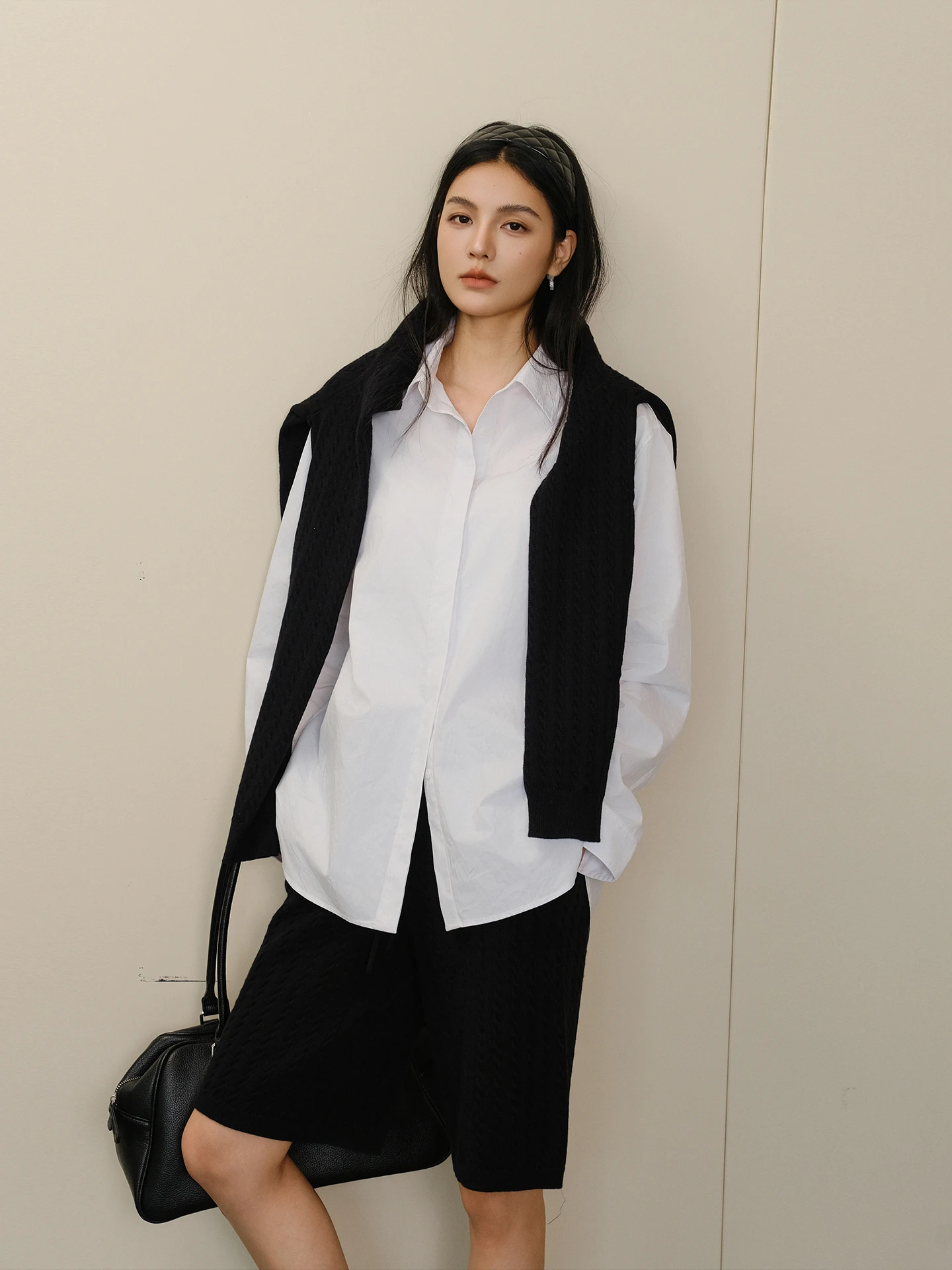 Fre up mat High-Tead Count Brued Cotton Women's Loose Fit Basic Commute irt Long Sve Button up Pure Color
Fre up mat High-Tead Count Brued Cotton Women's Loose Fit Basic Commute irt Long Sve Button up Pure Color