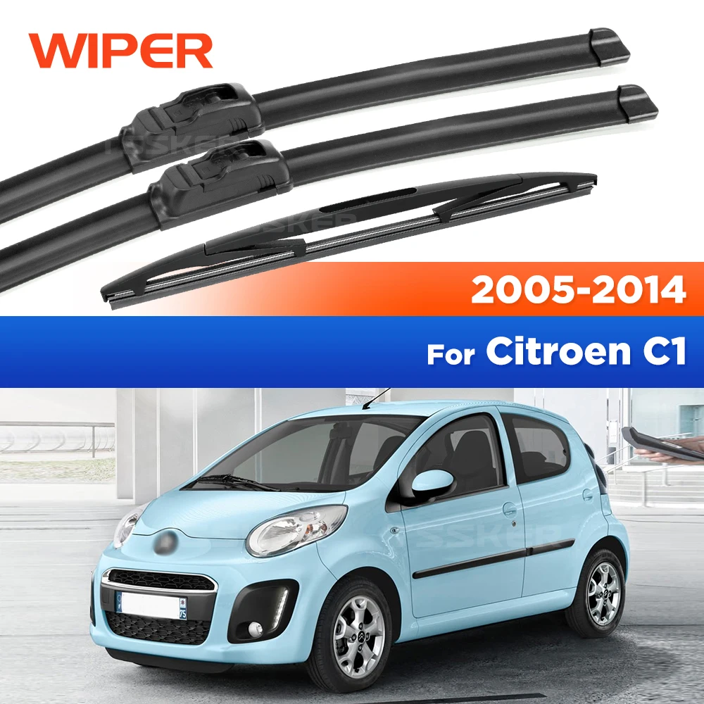 For Citroen C1 MK1 2005-2014 2006 2007 2008 2009 Wiper Front&Rear Wiper Blades Windshield Windscreen Window Brushes 26"+26"+12"
For Citroen C1 MK1 2005-2014 2006 2007 2008 2009 Wiper Front&Rear Wiper Blades Windshield Windscreen Window Brushes 26"+26"+12"