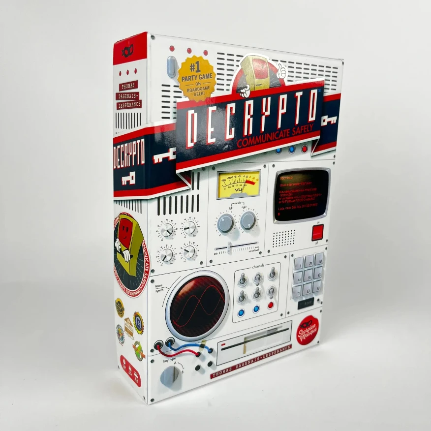 Hot Sale DECRYPTO Cut Code Battle English Board Game Card Spy Battle Storm Century Adult Leisure Party Game Card
Hot Sale DECRYPTO Cut Code Battle English Board Game Card Spy Battle Storm Century Adult Leisure Party Game Card