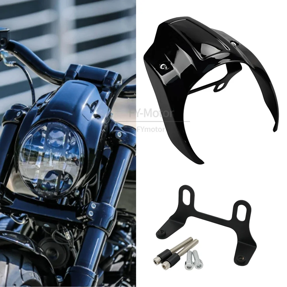 Motorcycle Light Black Front Headlight Outer Fairing Cover Fit For Harley Breakout FXBR/S 2018-2022 2021 2020 2019
Motorcycle Light Black Front Headlight Outer Fairing Cover Fit For Harley Breakout FXBR/S 2018-2022 2021 2020 2019