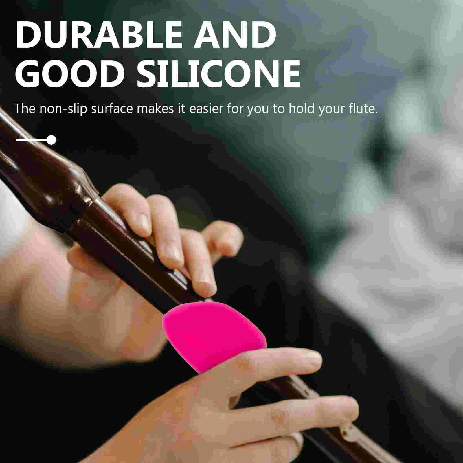 2Pcs Flute Finger Rest Cover Ergonomic Non Comfortable Silicone Instrument Supply Accessories Practical Function
2Pcs Flute Finger Rest Cover Ergonomic Non Comfortable Silicone Instrument Supply Accessories Practical Function