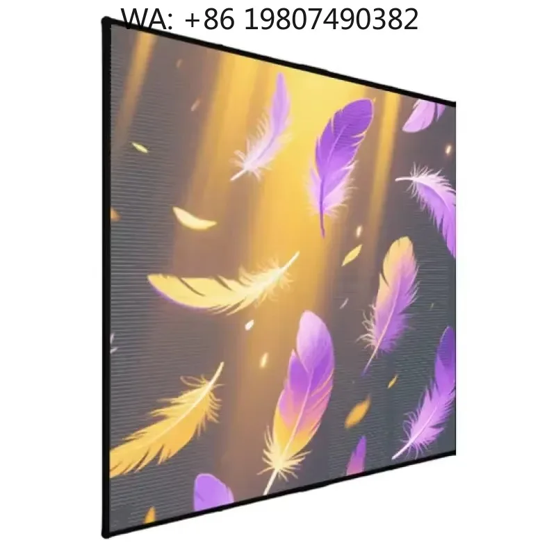 Lightweight Bendable Transparent LED Film, High Permeability Panel for Creative Advertising in Shopping Malls Indoors
Lightweight Bendable Transparent LED Film, High Permeability Panel for Creative Advertising in Shopping Malls Indoors