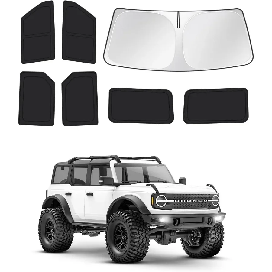 Солнцезащитный козырек на лобовое стекло для 20212025 2026 Bronco, 4-дверный боковой козырек на заднее окно, солнцезащитный козырек, защита конфиденциальности, сохраняет автомобиль
Солнцезащитный козырек на лобовое стекло для 20212025 2026 Bronco, 4-дверный боковой козырек на заднее окно, солнцезащитный козырек, защита конфиденциальности, сохраняет автомобиль