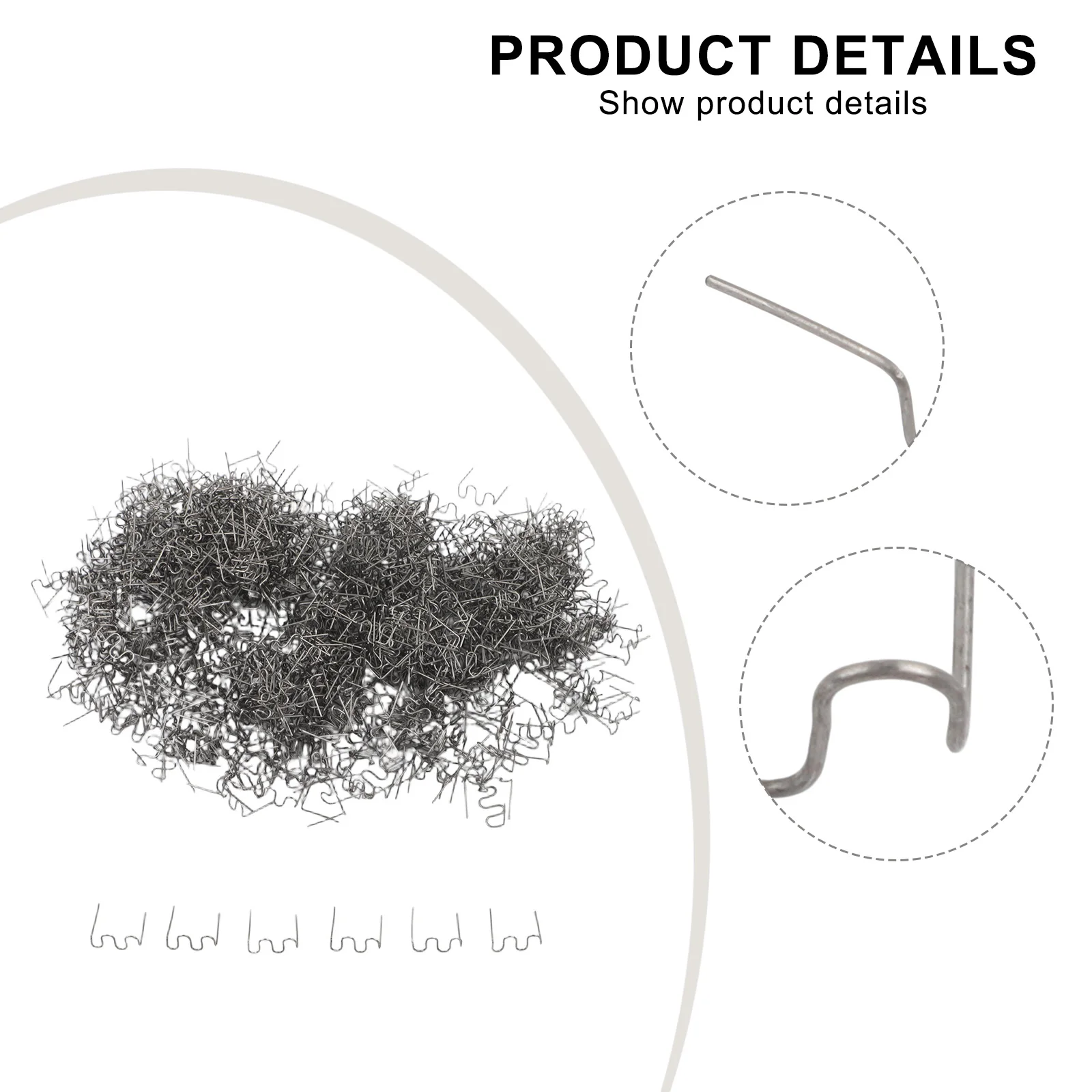 Wave Staples For Car Bumper Bodywork Plastic Stapler Stainless Steel Workshop Equipment Power Tools Soldering Tools
Wave Staples For Car Bumper Bodywork Plastic Stapler Stainless Steel Workshop Equipment Power Tools Soldering Tools