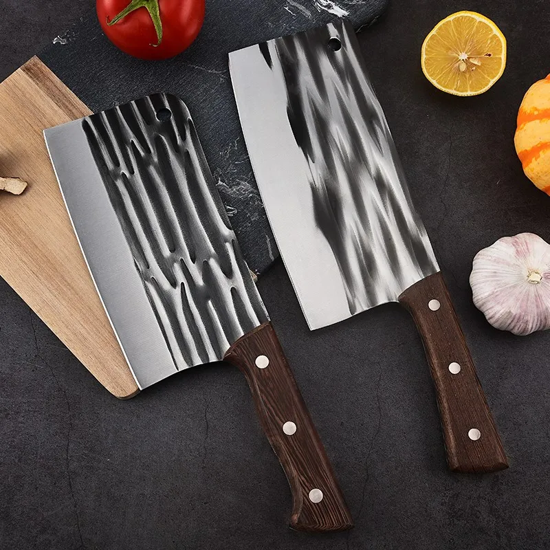 household chopping knife, durable chicken wing, wooden handle, kitchen sharp bone chopping, vegetable slicing set
household chopping knife, durable chicken wing, wooden handle, kitchen sharp bone chopping, vegetable slicing set