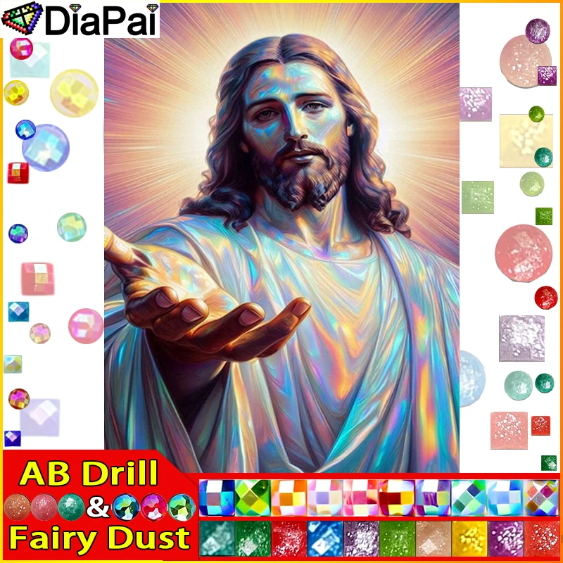 DIAPAI Fairy Dust AB 5D Алмазная вышивка Набор для рукоделия "Религиозный человек закат" Diy Алмазная картина Вышивка крестиком Украшение дома
DIAPAI Fairy Dust AB 5D Алмазная вышивка Набор для рукоделия "Религиозный человек закат" Diy Алмазная картина Вышивка крестиком Украшение дома
