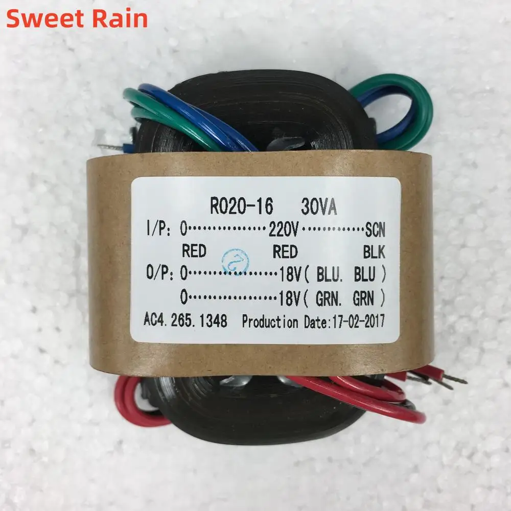 R type power transformer 220 v 30 w 18 v + 18 v R audio transformer copper wire 30w R type power transformer
R type power transformer 220 v 30 w 18 v + 18 v R audio transformer copper wire 30w R type power transformer