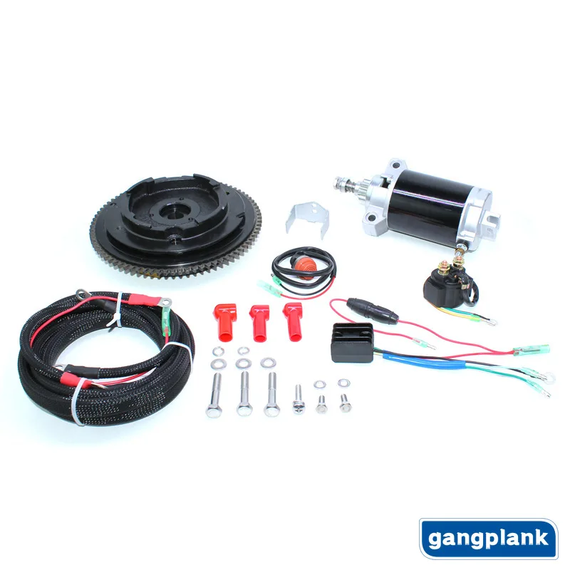 Комплект электростартера подвесного мотора для 4-тактного двигателя Yamaha, 15 л.с.
Комплект электростартера подвесного мотора для 4-тактного двигателя Yamaha, 15 л.с.