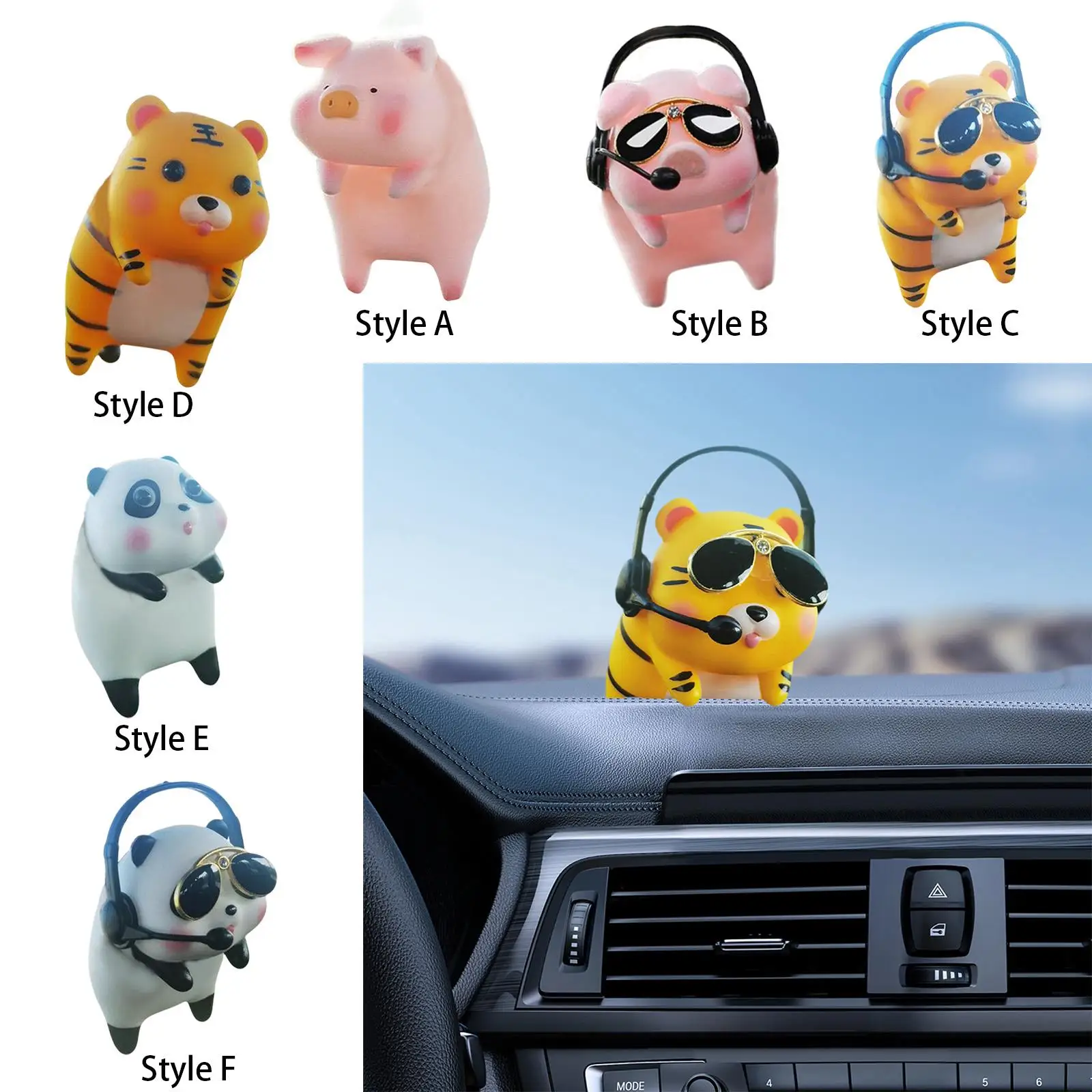 Car Dashboard Ornaments, Car Decoration Accessories Figure Toys Figurine for
Car Dashboard Ornaments, Car Decoration Accessories Figure Toys Figurine for