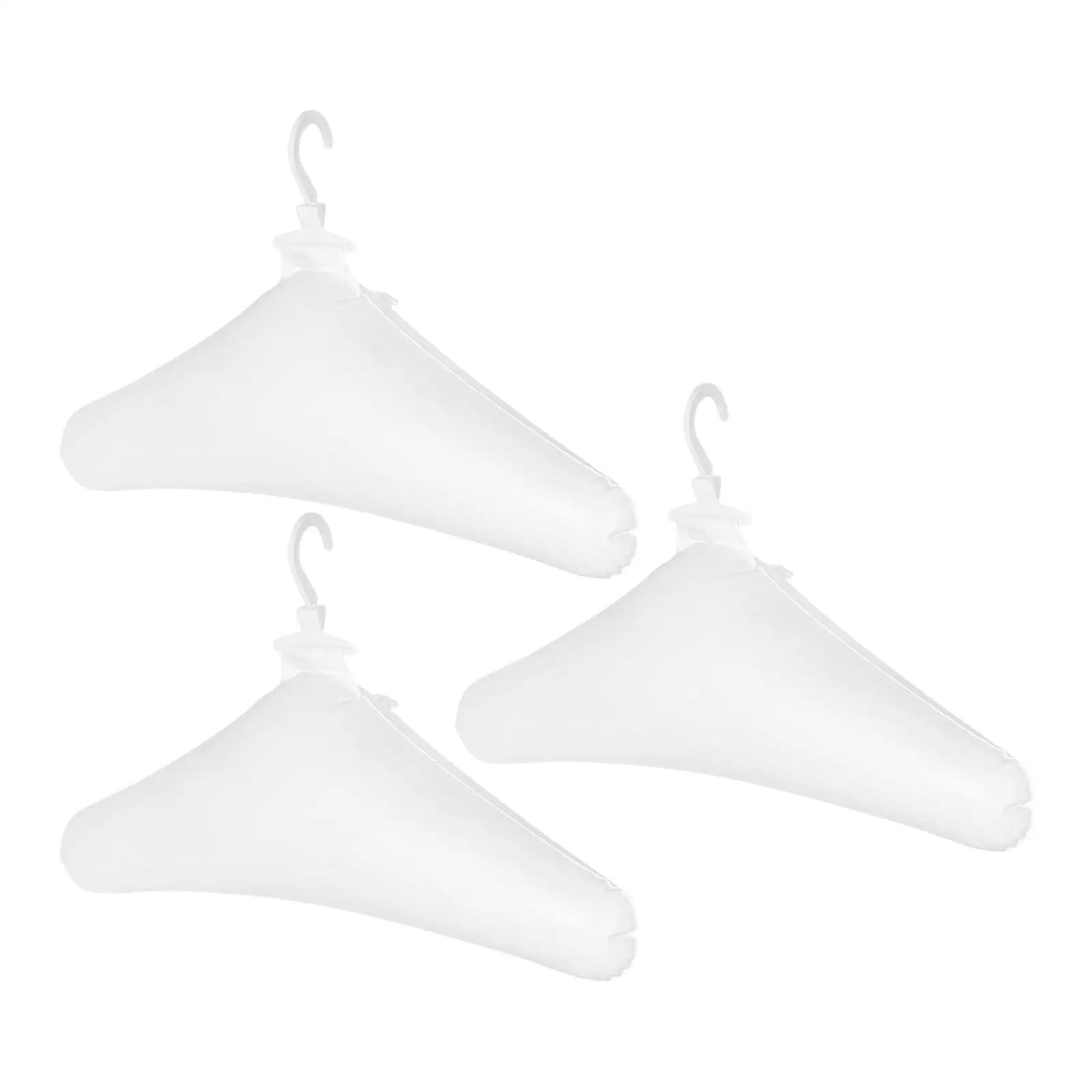 3 Pcs Inflatable Hanger Lightweight Foldable Travel Clothes Drying Rack PVC Coat Hangers Space Saving Wardrobe Organizer
3 Pcs Inflatable Hanger Lightweight Foldable Travel Clothes Drying Rack PVC Coat Hangers Space Saving Wardrobe Organizer