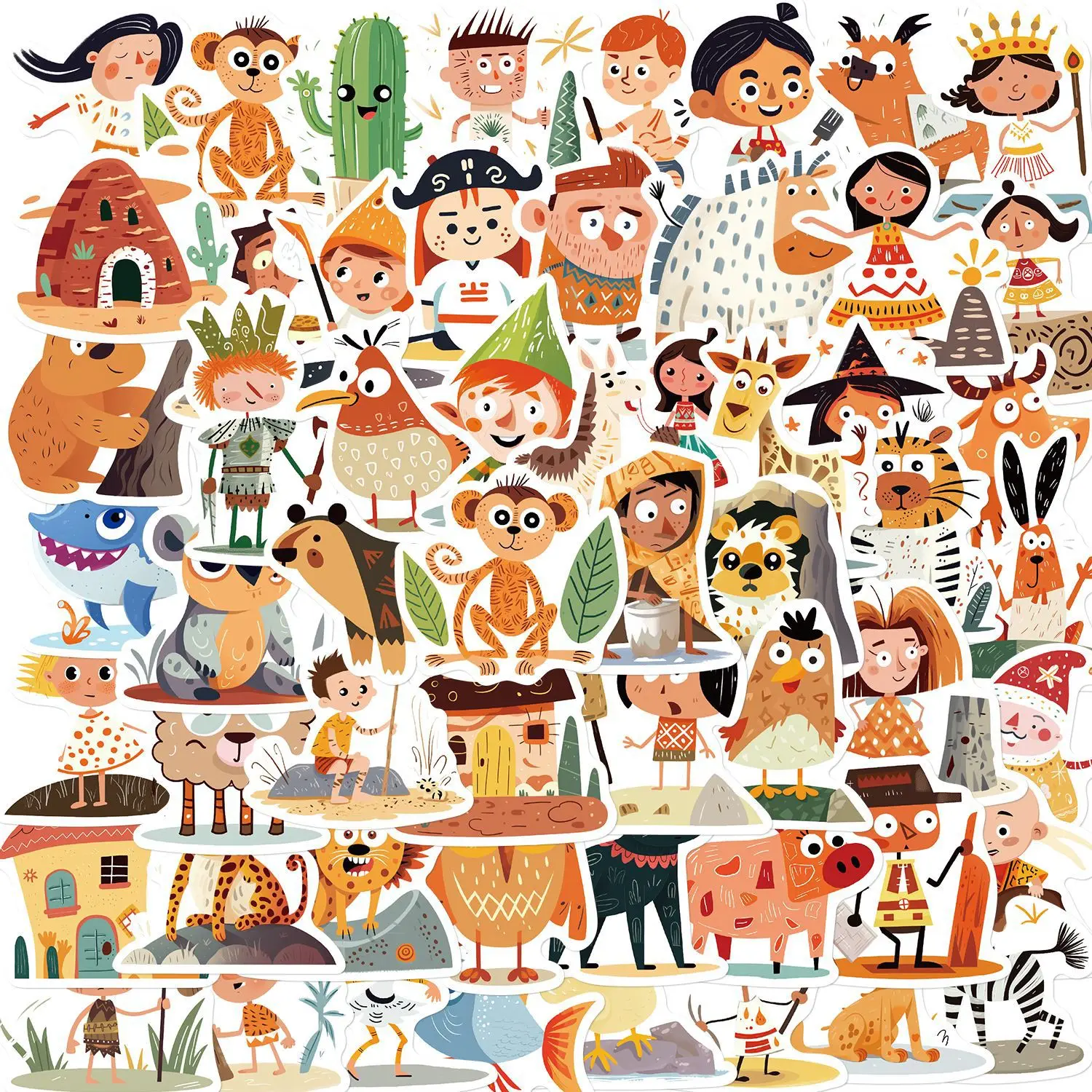 55Pcs Prehistoric Characters Series Stickers Suitcase Phone Case Water Bottle Waterproof Decoration Diy Sticker Packs
55Pcs Prehistoric Characters Series Stickers Suitcase Phone Case Water Bottle Waterproof Decoration Diy Sticker Packs