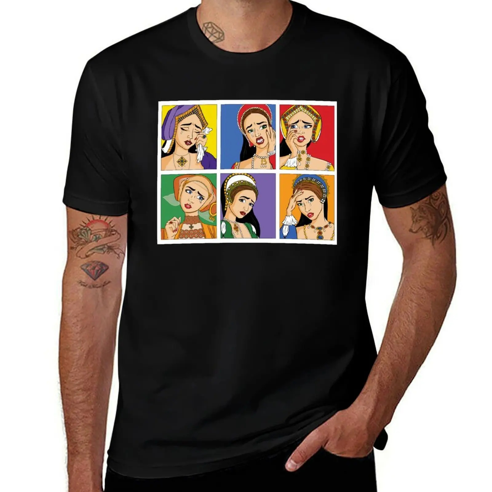 Pop Tudors T-Shirt summer tops Louboutins plus size clothes cotton man t-shirts Men's t-shirt
Pop Tudors T-Shirt summer tops Louboutins plus size clothes cotton man t-shirts Men's t-shirt