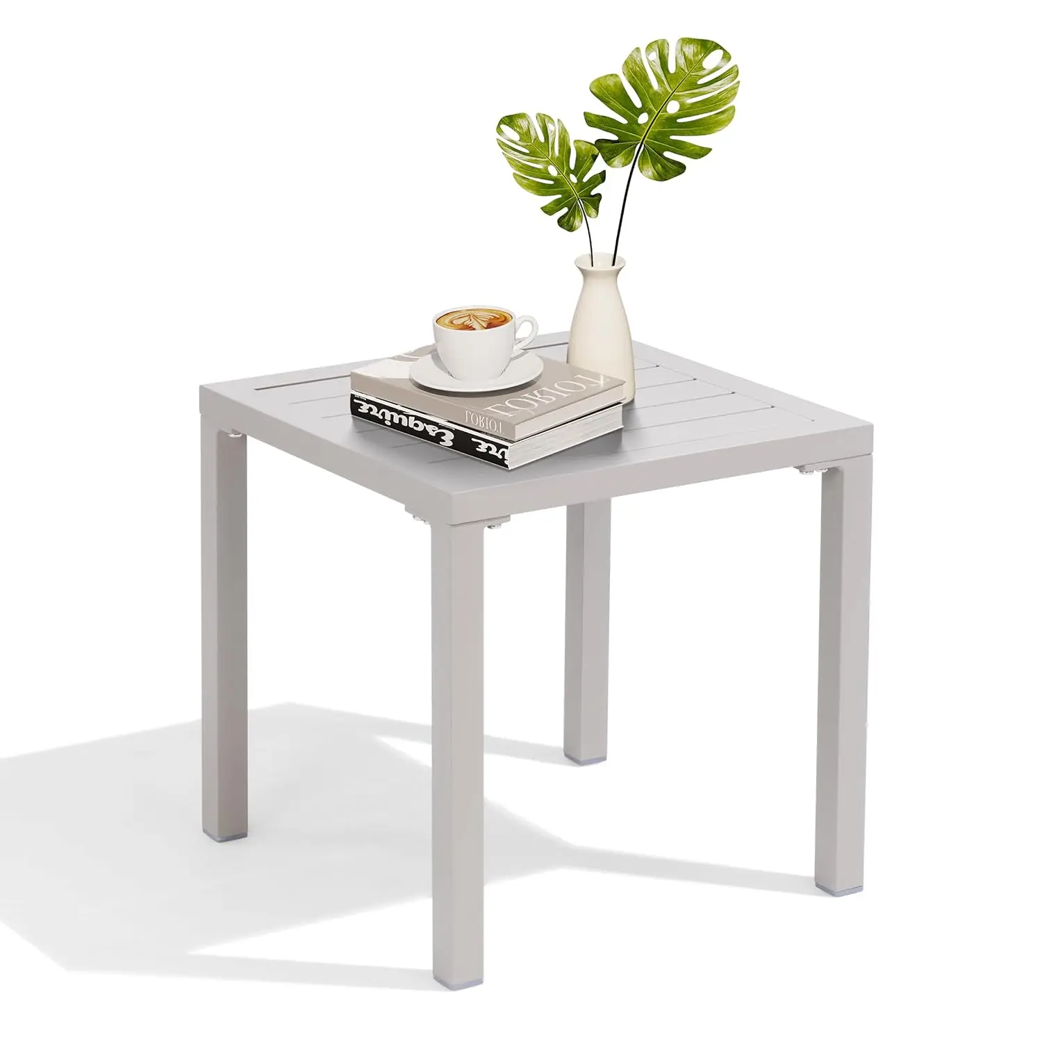 Aluminum Outdoor Side Table, Pool Lounge Chair Side Table, Weather Resistant Small Square Coffee End Table for, Customized
Aluminum Outdoor Side Table, Pool Lounge Chair Side Table, Weather Resistant Small Square Coffee End Table for, Customized