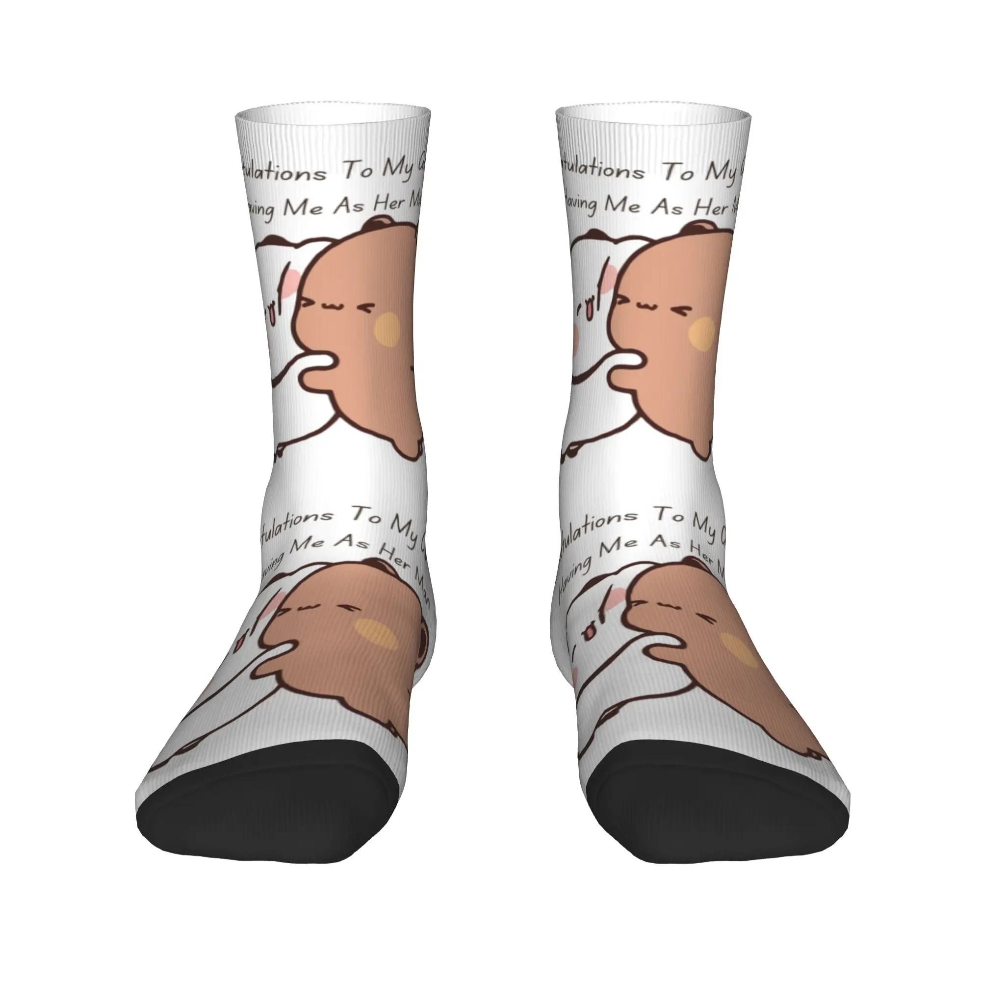 Fun Printed Panda Bear And Brownie BUBU DUDU Couple Socks for Women Men Stretch Summer Autumn Winter Crew Socks
Fun Printed Panda Bear And Brownie BUBU DUDU Couple Socks for Women Men Stretch Summer Autumn Winter Crew Socks