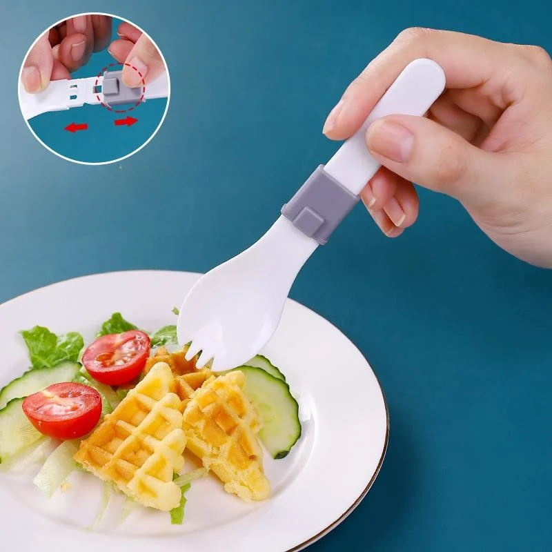 Portable Outdoor Travel Plastic PP Integrated Spoon Fork Convenient Noodle Cake Fork Dining Utensils Set Lightweight Stackable
Portable Outdoor Travel Plastic PP Integrated Spoon Fork Convenient Noodle Cake Fork Dining Utensils Set Lightweight Stackable