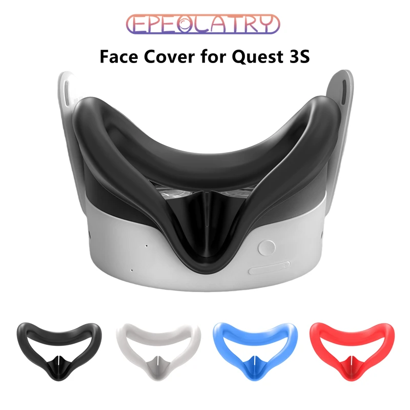Face Cover for Meta Quest 3S Silicone Eye Mask Light Leakage-proof Sweat-proof Eye Mask VR Face for Quest 3S VR Accessoies
Face Cover for Meta Quest 3S Silicone Eye Mask Light Leakage-proof Sweat-proof Eye Mask VR Face for Quest 3S VR Accessoies