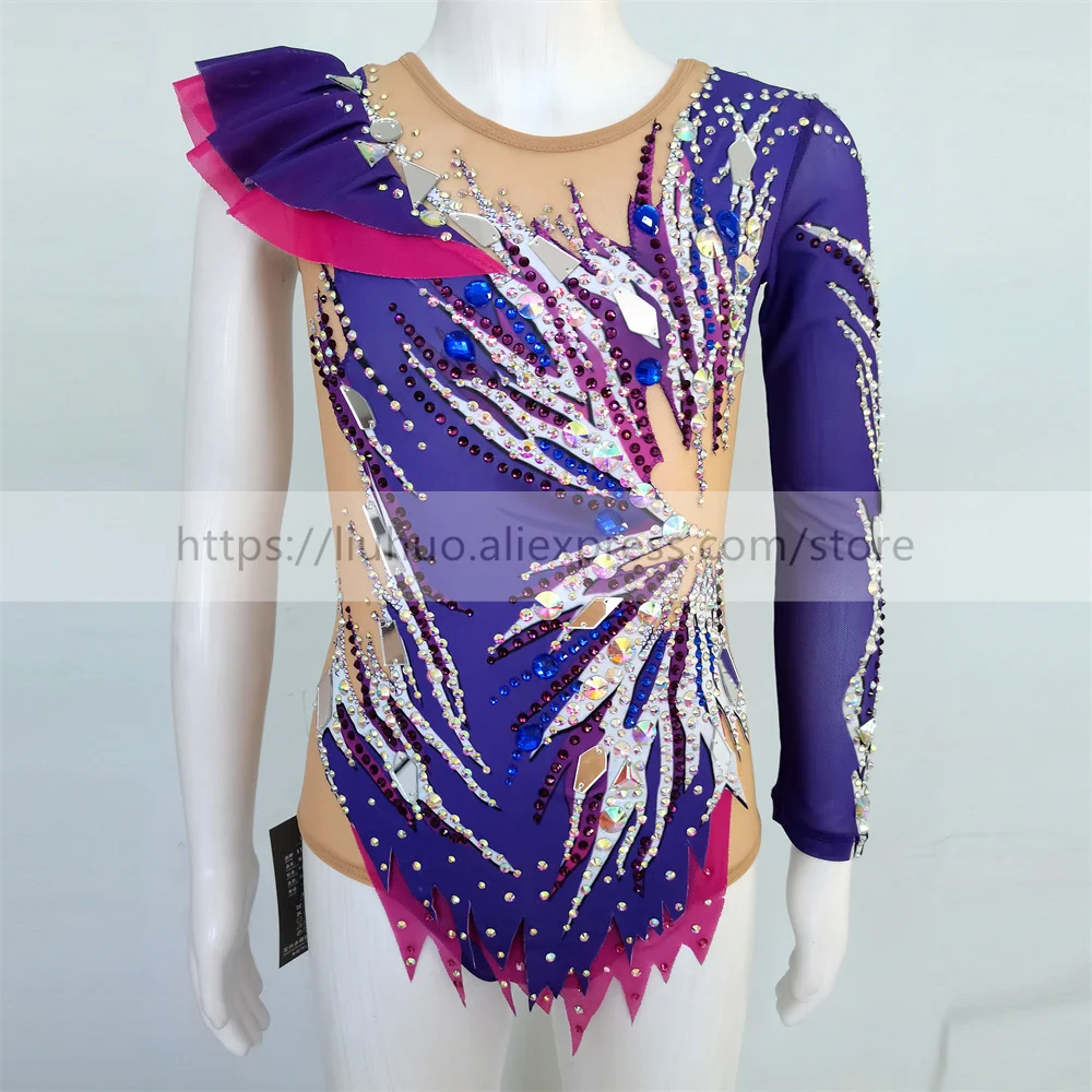 LIUHUO Customize Women Girl Costume Performance Rhythmic Gymnastics Child Leotards Competition Teens Skating Dress Purple Kids
LIUHUO Customize Women Girl Costume Performance Rhythmic Gymnastics Child Leotards Competition Teens Skating Dress Purple Kids