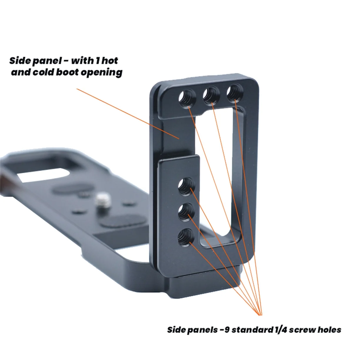 A51I Wooden Quick Release L Plate Bracket for GFX50R Camera Hand Grip Without Hot Shoe
A51I Wooden Quick Release L Plate Bracket for GFX50R Camera Hand Grip Without Hot Shoe