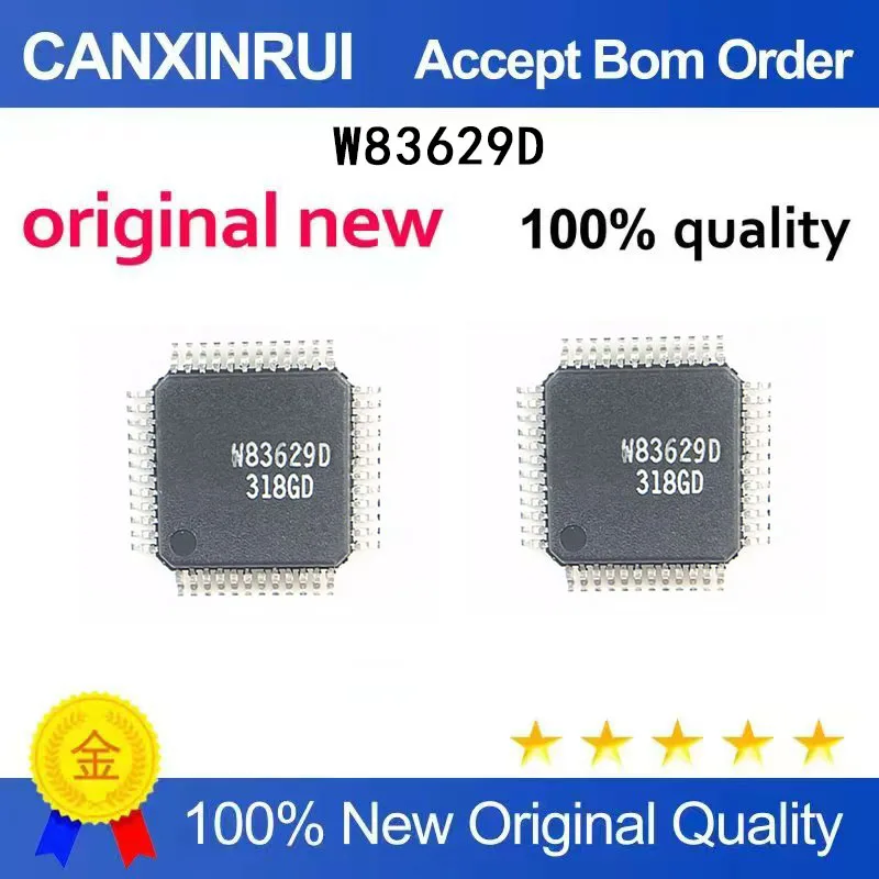 (5-100 PCS)New stock W83629D QFP-48 four sided feet 83629D
(5-100 PCS)New stock W83629D QFP-48 four sided feet 83629D