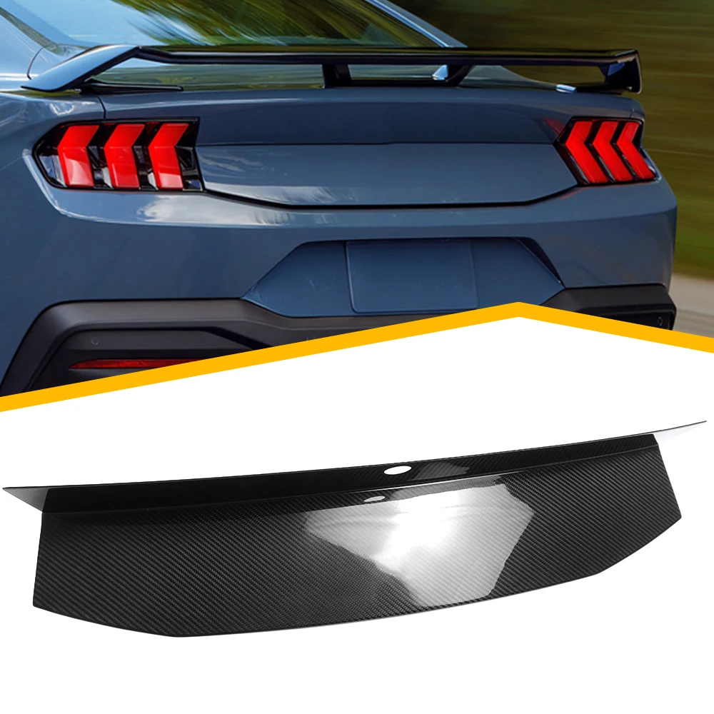 for Ford Mustang S650 GT Dark Horse 2024+ Rear Deck Lid Panel Real Carbon Fiber Exterior Accessories
for Ford Mustang S650 GT Dark Horse 2024+ Rear Deck Lid Panel Real Carbon Fiber Exterior Accessories