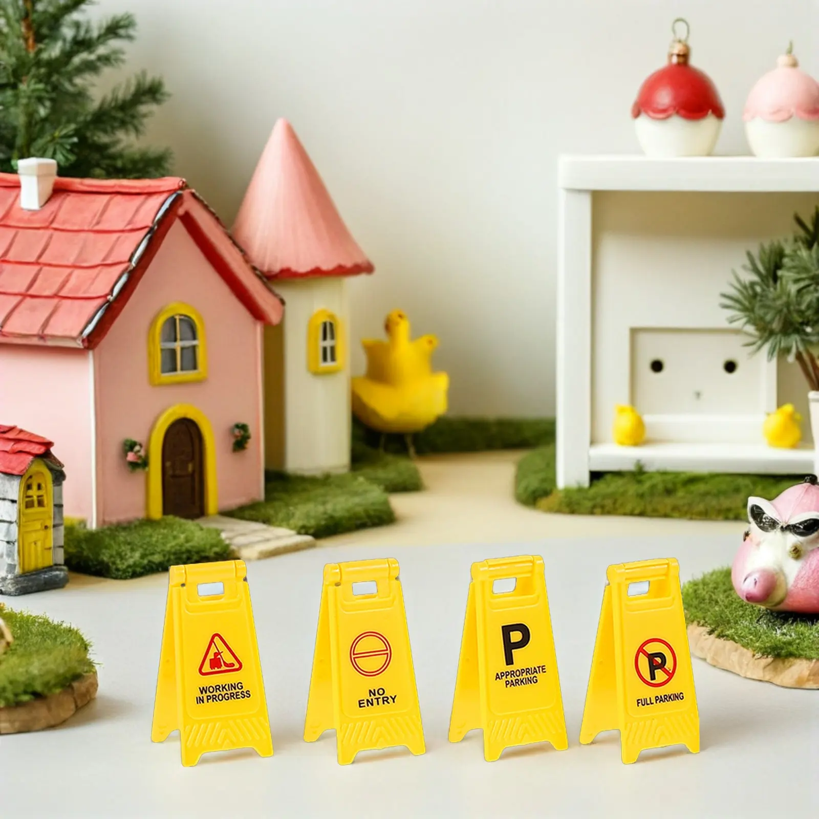 1Set Children Traffic Prop Set Simulation Street Signs Roadblock Models for Traffic Awareness Training Early Learning
1Set Children Traffic Prop Set Simulation Street Signs Roadblock Models for Traffic Awareness Training Early Learning