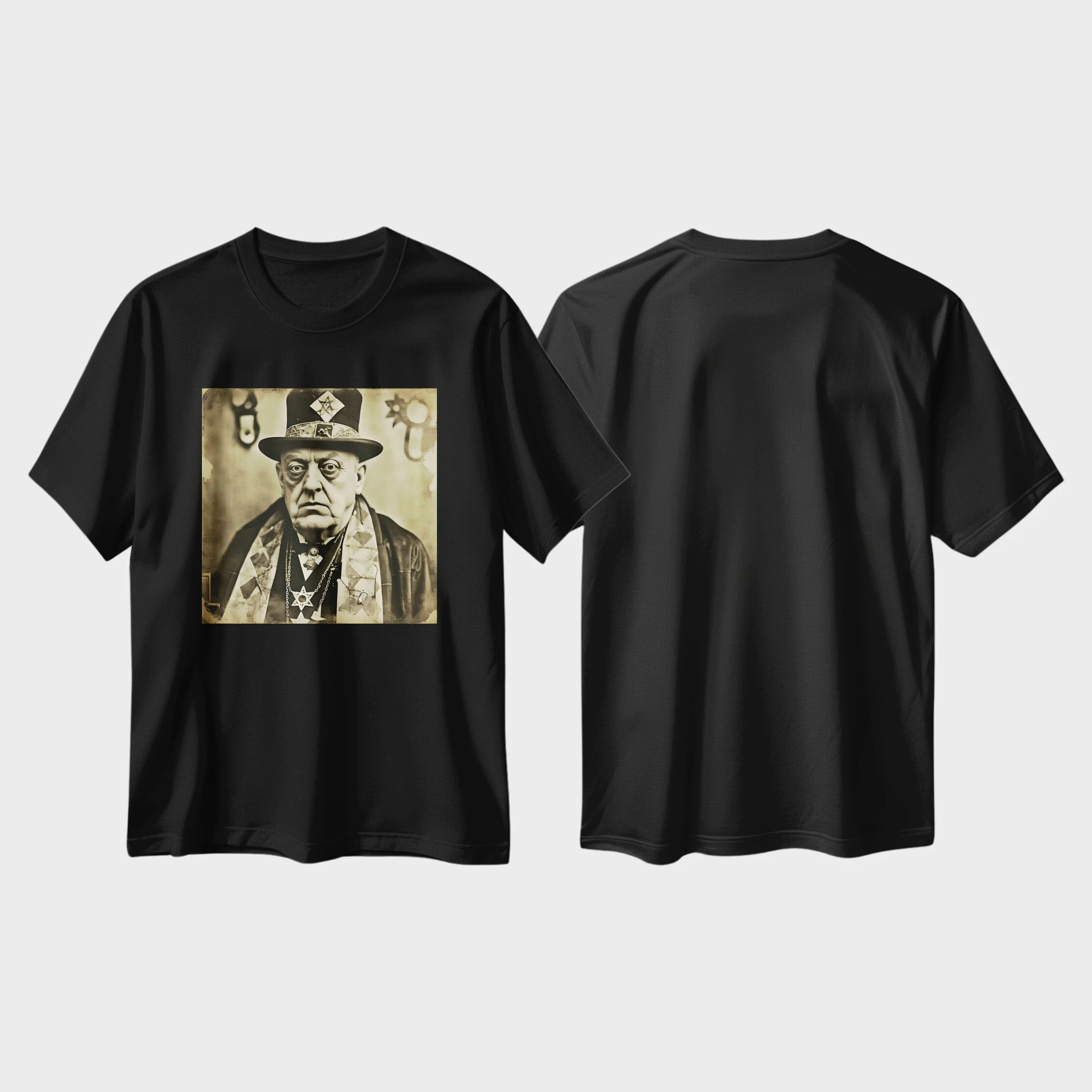 Funny T-shirt Aleister Crowley Cotton Streetwear Tees Short Sleeve
Funny T-shirt Aleister Crowley Cotton Streetwear Tees Short Sleeve