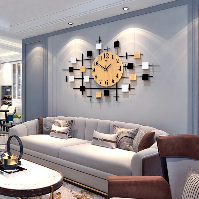 Iron Art Creative Living Room Decorative Silent Sweeping Wall Clock Multicolored Square High Density Dial Plate
Iron Art Creative Living Room Decorative Silent Sweeping Wall Clock Multicolored Square High Density Dial Plate