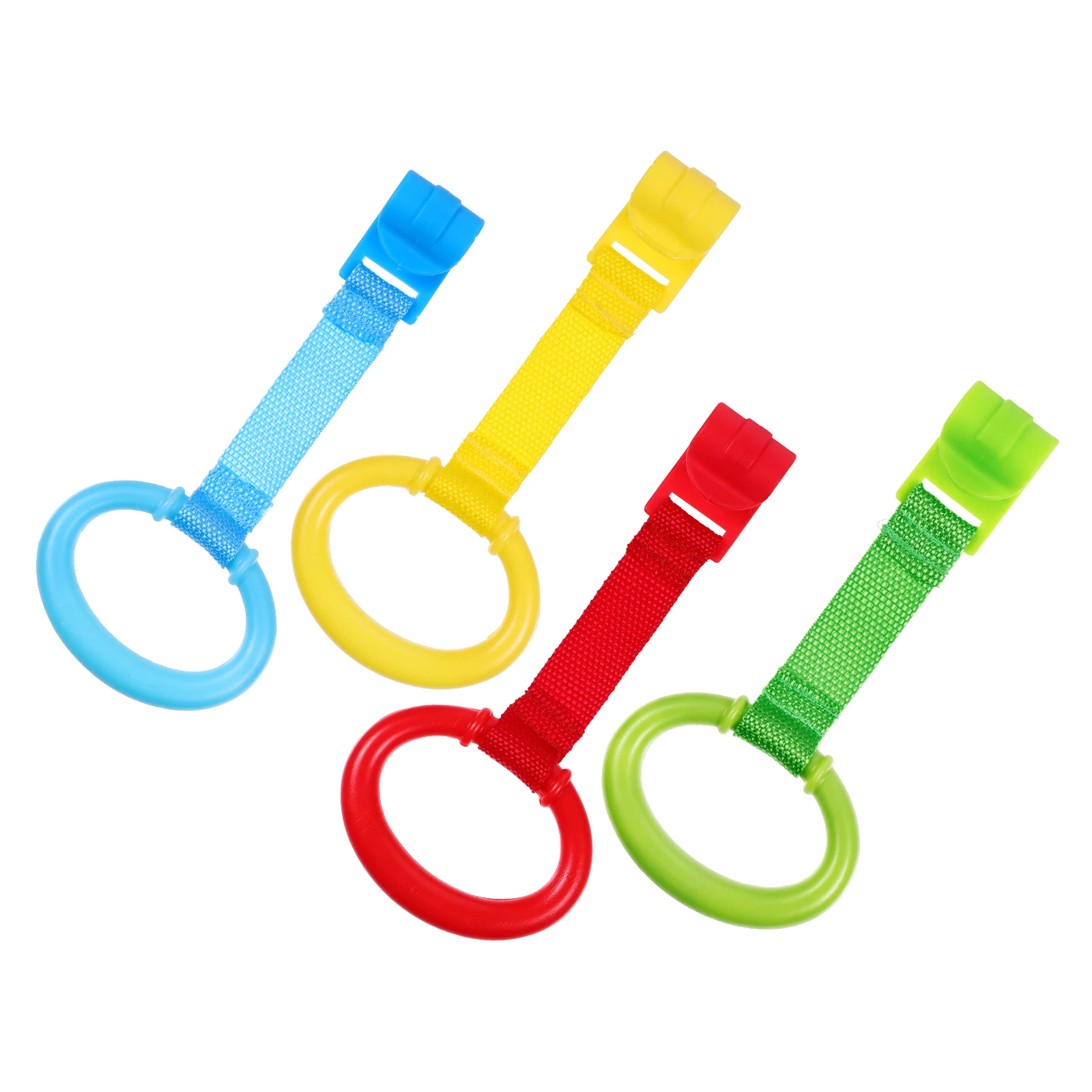 4pcs Baby Standing Pull Rings Red Yellow Green Material Sturdy Plastic Clip Toddler Bed Learn Stand Walk
4pcs Baby Standing Pull Rings Red Yellow Green Material Sturdy Plastic Clip Toddler Bed Learn Stand Walk