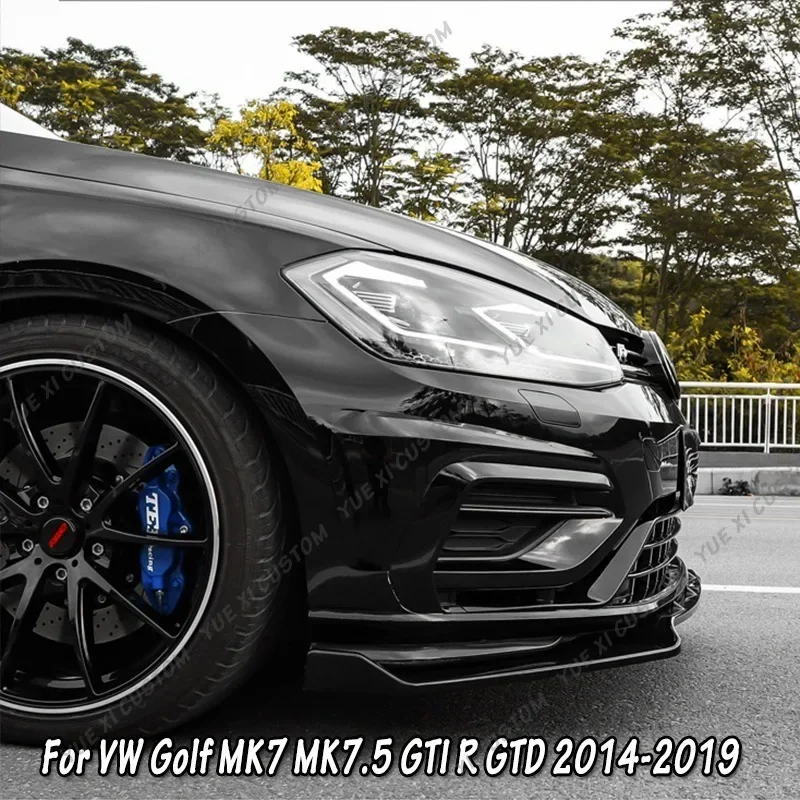 For Volkswagen Golf 7 7.5 MK7 7.5 GTI R GTD R-LINE 2014-2019 MAXTON STYLE Car Front Bumper Lip Spoiler Canrds Body Kit Tuning
For Volkswagen Golf 7 7.5 MK7 7.5 GTI R GTD R-LINE 2014-2019 MAXTON STYLE Car Front Bumper Lip Spoiler Canrds Body Kit Tuning
