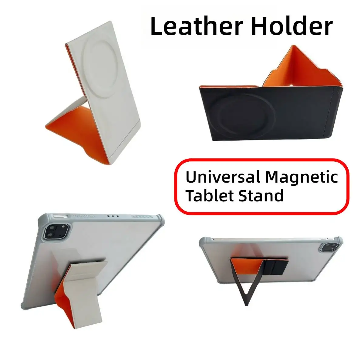 Foldable Magnetic Tablet Leather Stand for Ipad Xiaomi Samsung Tab Pro Air 13 Ultra S10 S9 Pocket Holder Cover Rotating Bracket
Foldable Magnetic Tablet Leather Stand for Ipad Xiaomi Samsung Tab Pro Air 13 Ultra S10 S9 Pocket Holder Cover Rotating Bracket