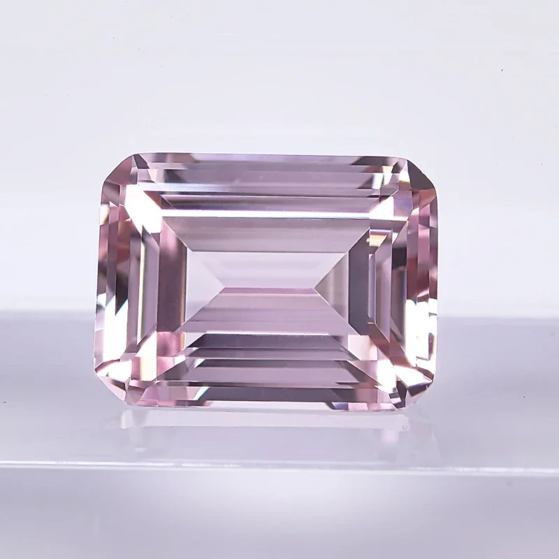 Lab Grown Sapphire Emerald Cut Sakura Pink Color Gemstone For Charms DIY Ring Necklace Earrings Materials Selectable Certificate
Lab Grown Sapphire Emerald Cut Sakura Pink Color Gemstone For Charms DIY Ring Necklace Earrings Materials Selectable Certificate