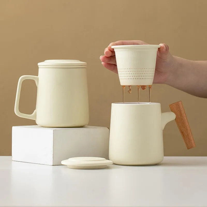 Chinese Style Chic, Elegant, Simple Office and Home Ceramic Mugs, Personal Coffee Cups with Lids Filter Tea Cups Exquisite Gifts
Chinese Style Chic, Elegant, Simple Office and Home Ceramic Mugs, Personal Coffee Cups with Lids Filter Tea Cups Exquisite Gifts