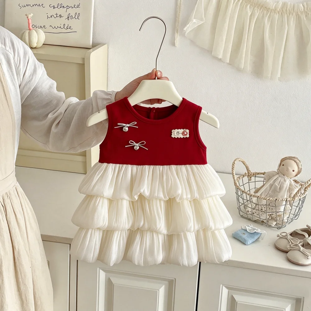 Baby Dress Summer Bow Cute Princess Girl Dress Cute Birthday Party Children's Dress Baby Girl Clothing
Baby Dress Summer Bow Cute Princess Girl Dress Cute Birthday Party Children's Dress Baby Girl Clothing