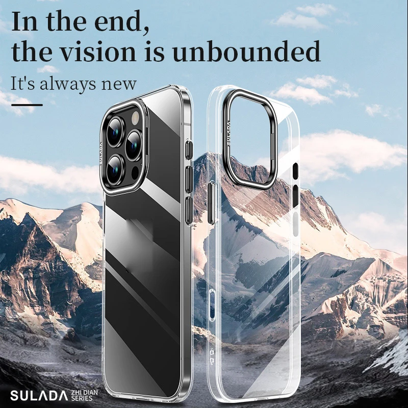 For Apple 16 Phone Case Metal Lens Holder Hard Case Not Yellow For Apple 15 14 13 All Inclusive Drop Protection Translucent Case
For Apple 16 Phone Case Metal Lens Holder Hard Case Not Yellow For Apple 15 14 13 All Inclusive Drop Protection Translucent Case