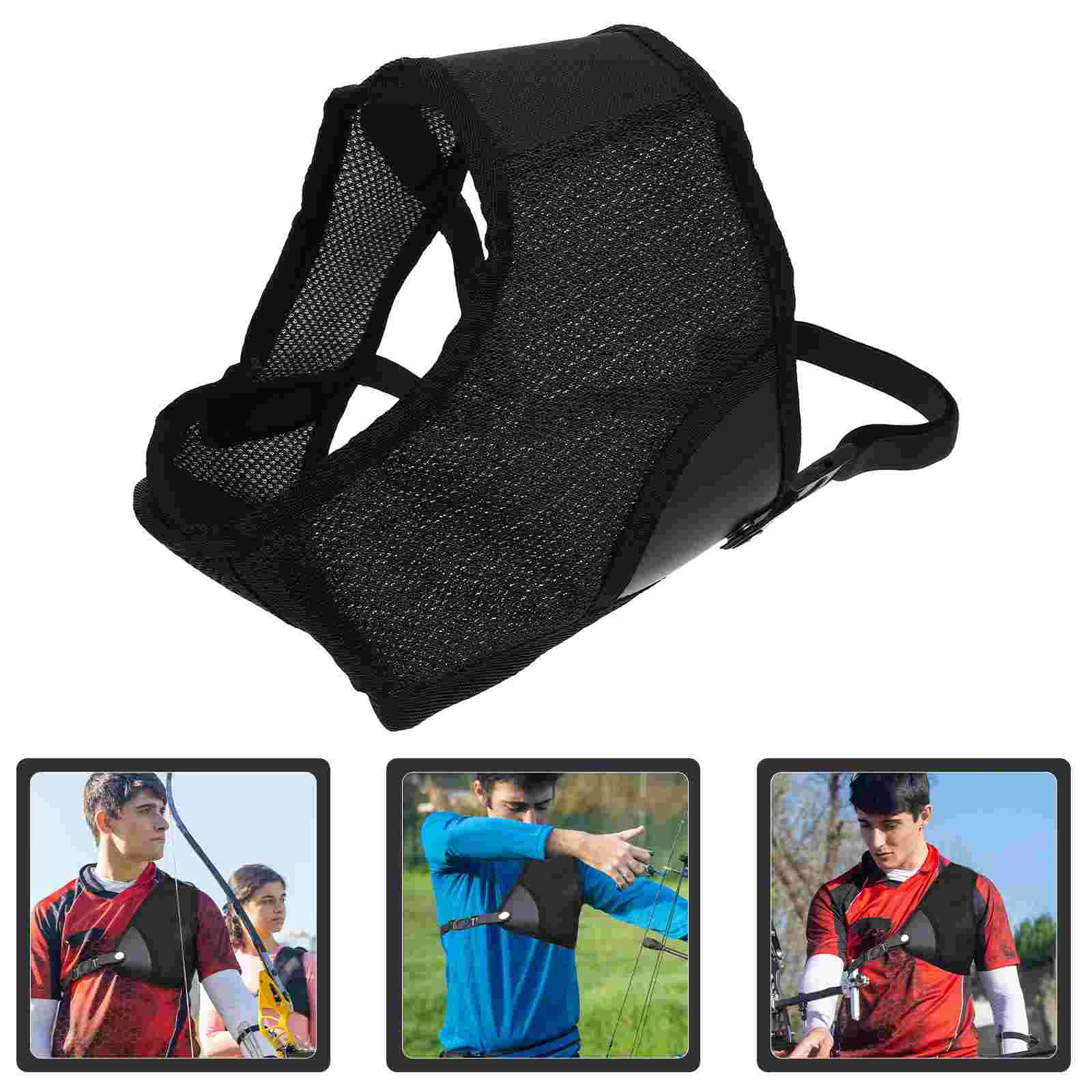 Archery Chestguard Protective Clothing Sports Accessory Breathable Gear Protector Nylon
Archery Chestguard Protective Clothing Sports Accessory Breathable Gear Protector Nylon
