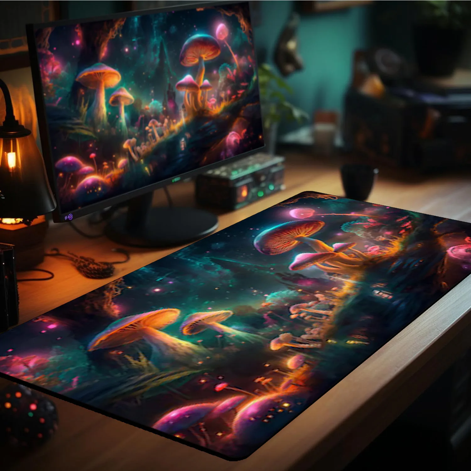 Mushroom Forest Play Mat Large The Magic Gathering Mouse Pad Game Rubber Base Computer Keyboard Accessories Offices Decor Mats
Mushroom Forest Play Mat Large The Magic Gathering Mouse Pad Game Rubber Base Computer Keyboard Accessories Offices Decor Mats