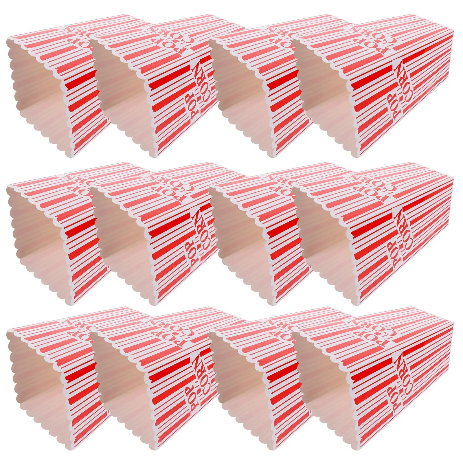 12pcs Large Red Popcorn Boxes Foldable Party Decorations Bulk Paper Dessert Table Centerpiece Movie Night Snack Containers
12pcs Large Red Popcorn Boxes Foldable Party Decorations Bulk Paper Dessert Table Centerpiece Movie Night Snack Containers