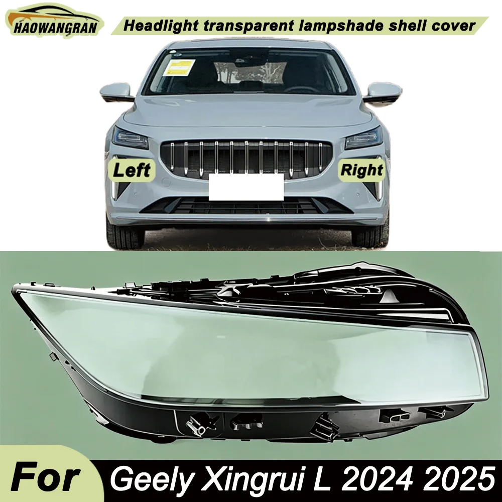 For Geely 2024 2025 Xingrui L Headlights Shell Transparent Lampshdade Headlamp Cover Lamp Shade Plexiglass Replace Original Lens
For Geely 2024 2025 Xingrui L Headlights Shell Transparent Lampshdade Headlamp Cover Lamp Shade Plexiglass Replace Original Lens