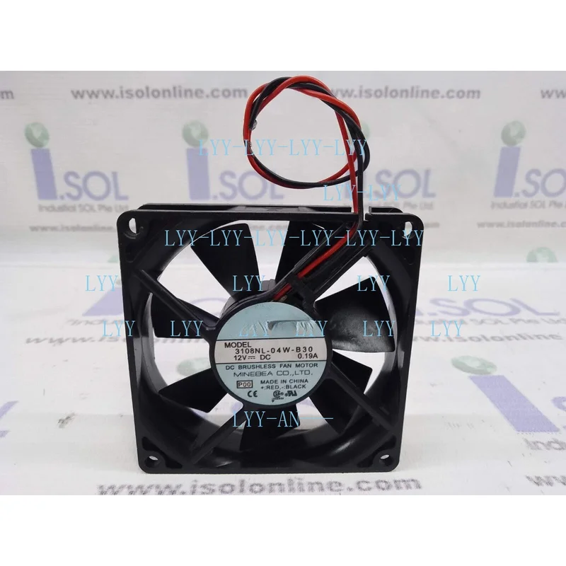 A+for NMB Fan 3108NL-04W-B30 DC 12V 0.19A 80*80*20mm 2-wire Chassis Cooling Fan
A+for NMB Fan 3108NL-04W-B30 DC 12V 0.19A 80*80*20mm 2-wire Chassis Cooling Fan