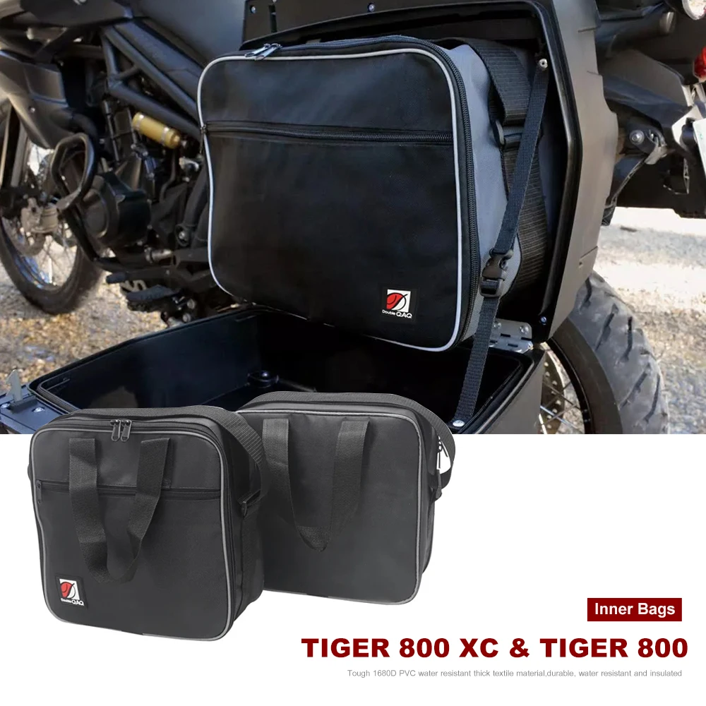 Inner Bags For Tiger 800 XC Tiger800 TIGER 800 Touring Pannier Inner Bag Motorcycle Accessories Luggage Bags Black Nylon
Inner Bags For Tiger 800 XC Tiger800 TIGER 800 Touring Pannier Inner Bag Motorcycle Accessories Luggage Bags Black Nylon