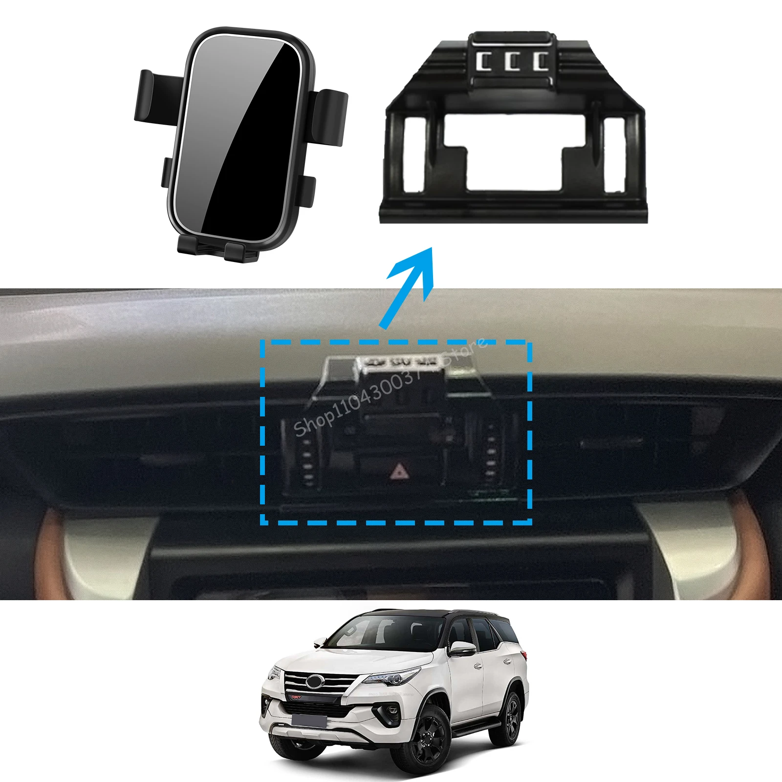 Car Mobile Phone Holder for Toyota Fortuner 2016-2021 GPS Bracket Navigation Stand Auto Accessories
Car Mobile Phone Holder for Toyota Fortuner 2016-2021 GPS Bracket Navigation Stand Auto Accessories