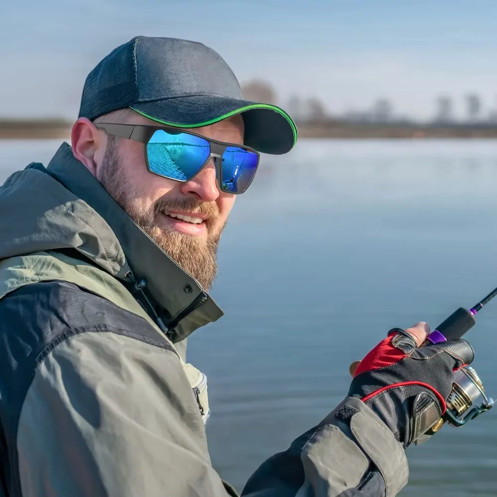 2026 High-end Polarized TAC Lenses Fishing Sunglasses Men's UV400 Hiking and Running Water Sports Glasses with Glasses Case
2026 High-end Polarized TAC Lenses Fishing Sunglasses Men's UV400 Hiking and Running Water Sports Glasses with Glasses Case