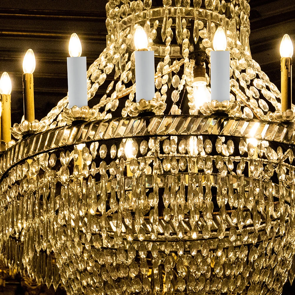 15pcs Chandelier Flange Sleeves Lamp Base Covers Tube Sockets Crystal Hanging Parts Metal Candelabra Accessories Wide
15pcs Chandelier Flange Sleeves Lamp Base Covers Tube Sockets Crystal Hanging Parts Metal Candelabra Accessories Wide