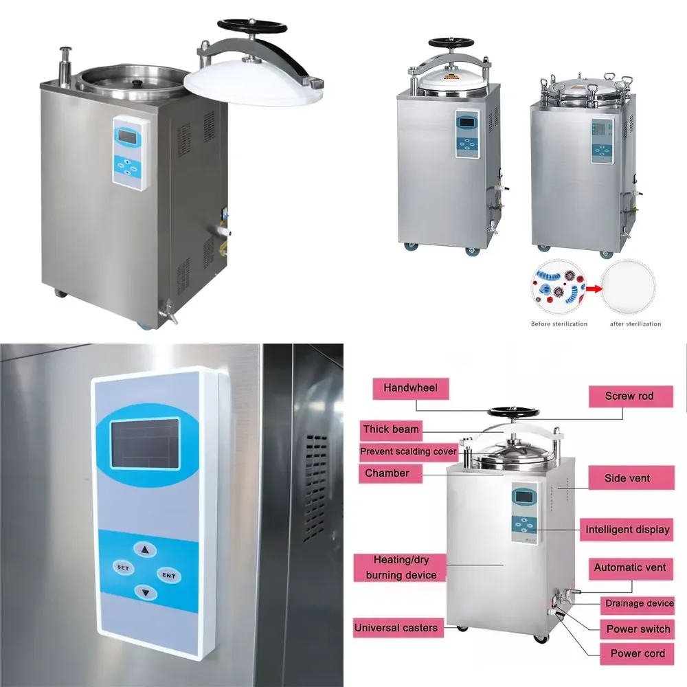 2026 Hot Item Portable Vertical Autoclave Laboratory Heating Equipment for Pressure Sterilization
2026 Hot Item Portable Vertical Autoclave Laboratory Heating Equipment for Pressure Sterilization