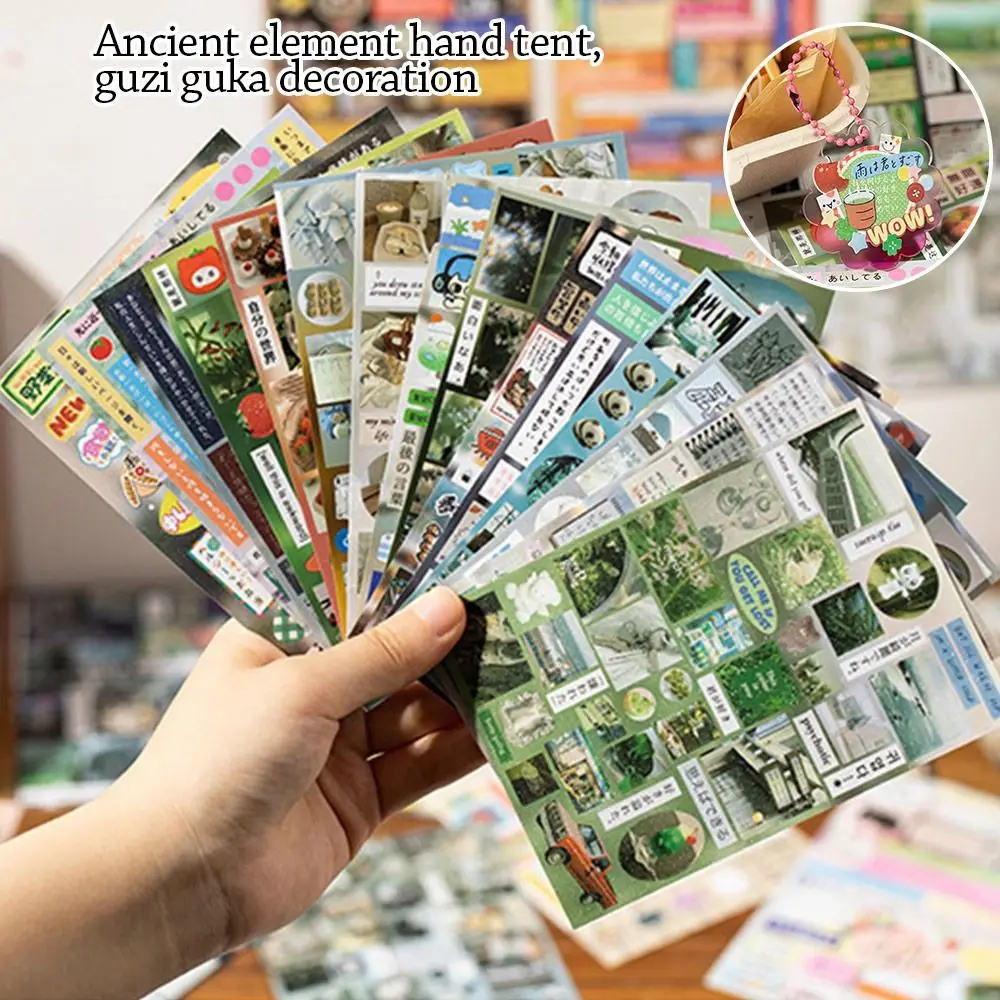 30pcs/Set Die Cut Showa Scrapbook Decorative Stickers Ancient Dream Photo Frame Album Decor Laptop Photocard Sticker Book
30pcs/Set Die Cut Showa Scrapbook Decorative Stickers Ancient Dream Photo Frame Album Decor Laptop Photocard Sticker Book