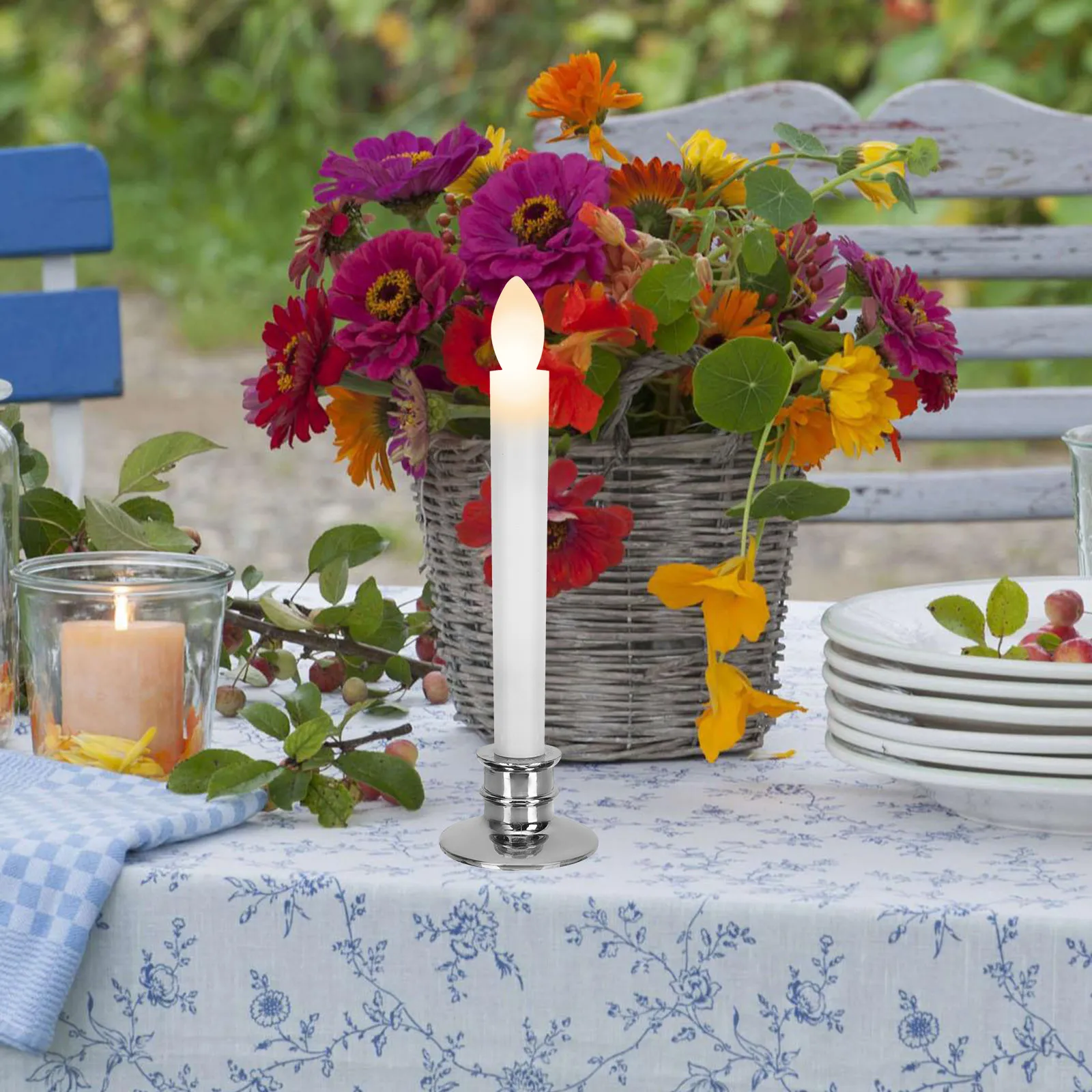 2pcs LED Electronic Flameless Realistic Pillar Stick Conical Safe Wedding Christmas Party Decoration Xmas Decors
2pcs LED Electronic Flameless Realistic Pillar Stick Conical Safe Wedding Christmas Party Decoration Xmas Decors